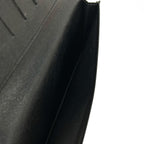 Louis Vuitton Porte Cartes Credit Yen Billfold Wallet Epi Noir Black M63212 — view 4