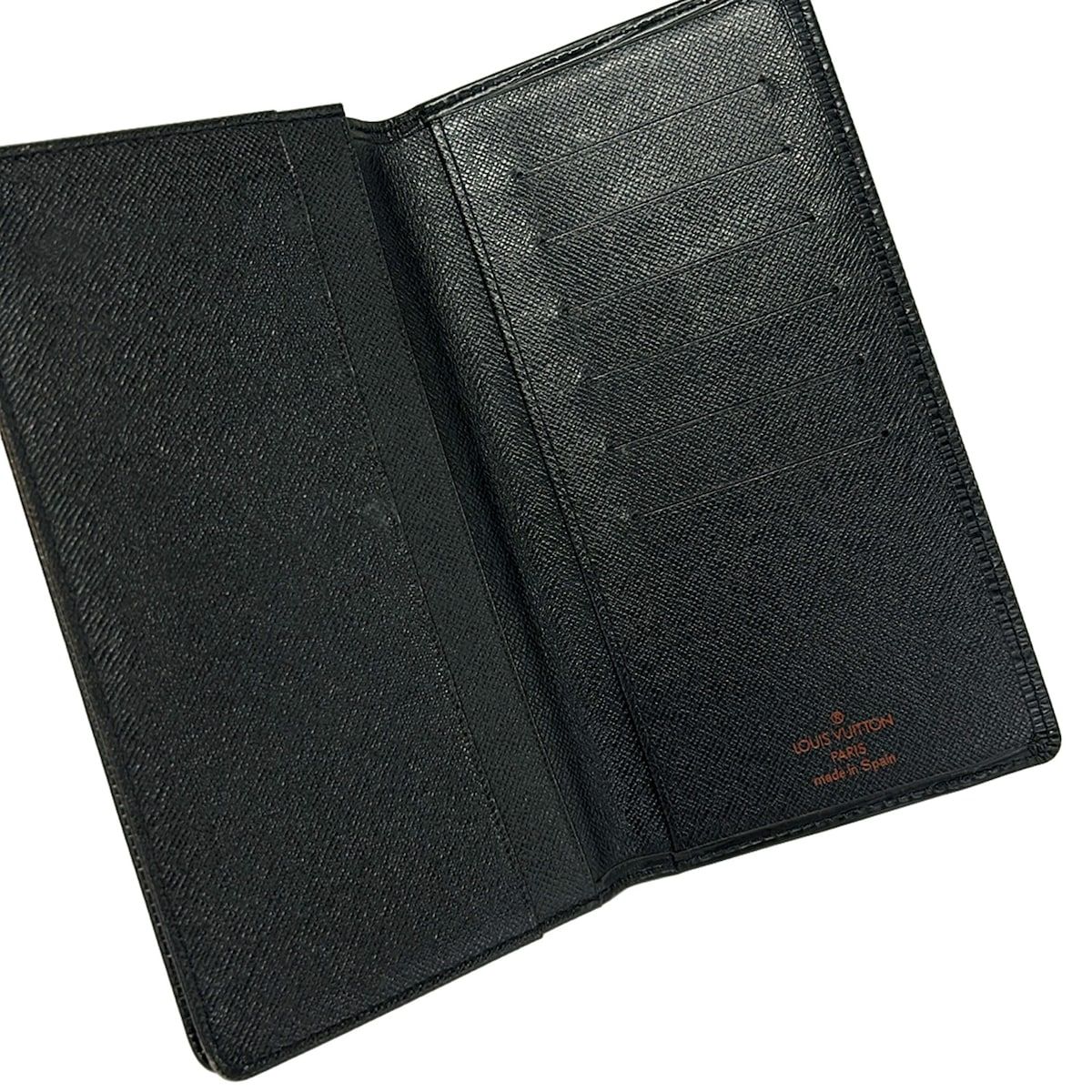 Louis Vuitton Porte Cartes Credit Yen Billfold Wallet Epi Noir Black M63212 — view 3