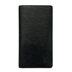 Louis Vuitton Porte Cartes Credit Yen Billfold Wallet Epi Noir Black M63212