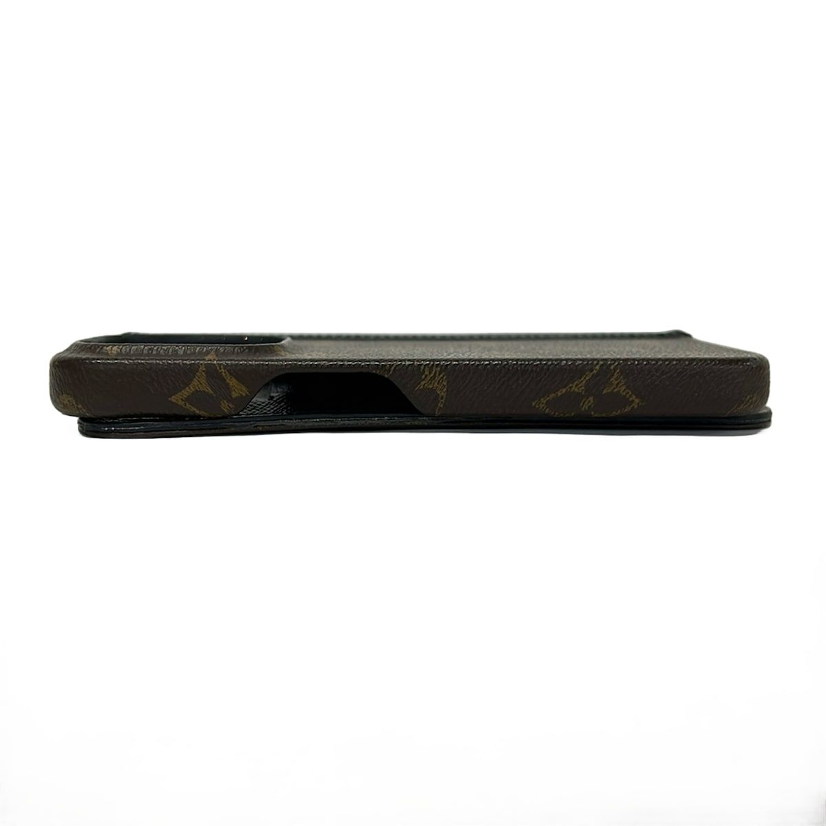 Louis Vuitton Mobile Phone Case Monogram Folio Noir — view 5
