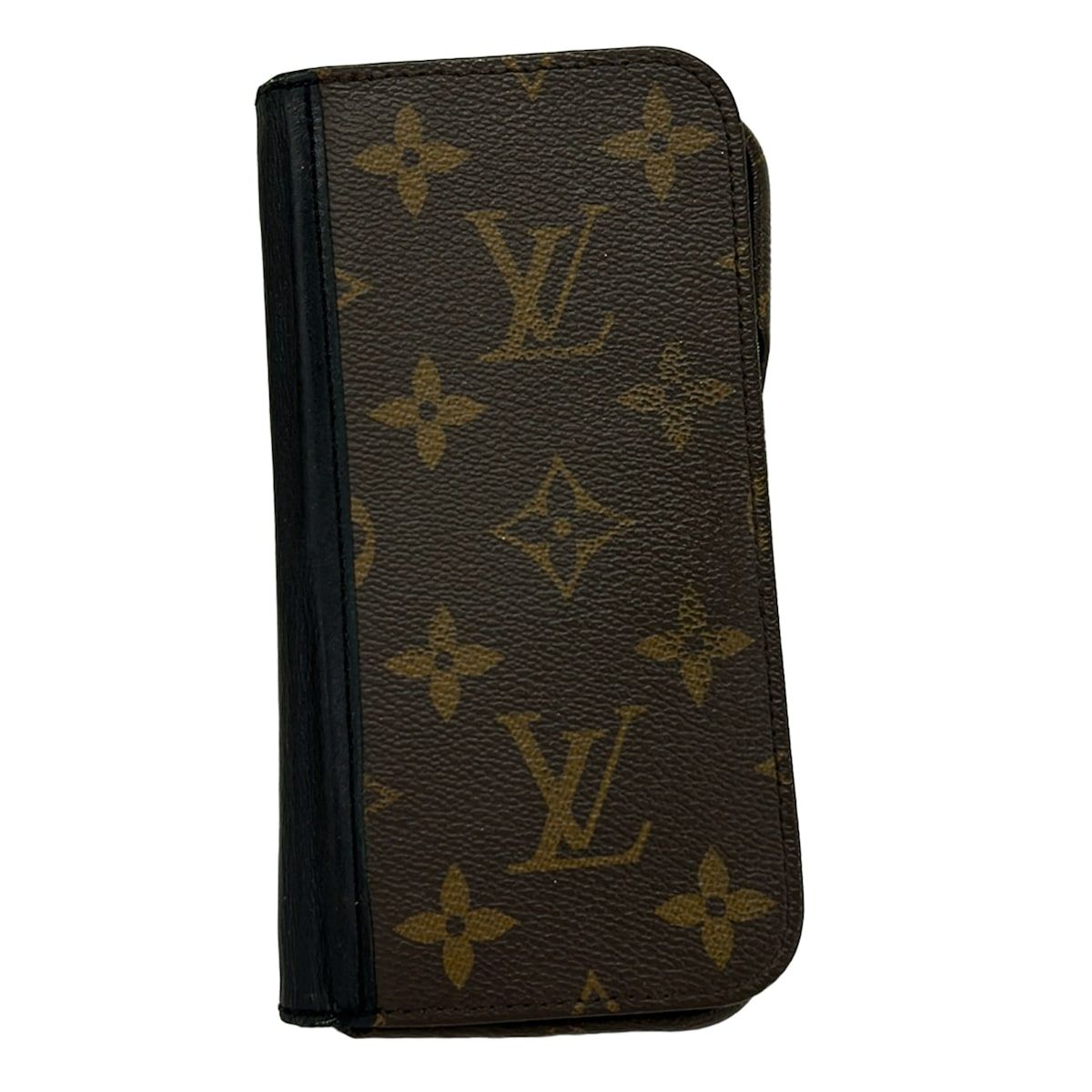 Louis Vuitton Mobile Phone Case Monogram Folio Noir