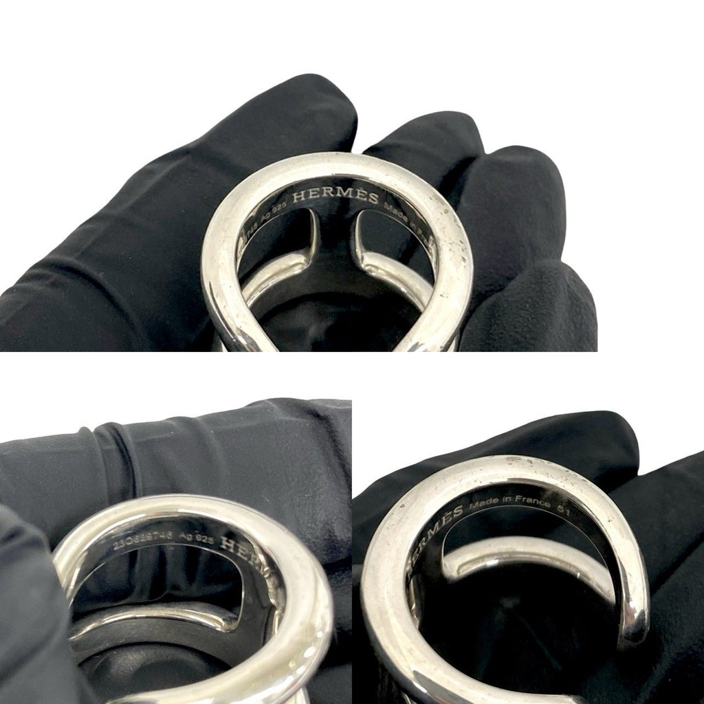 Hermes Osmose GM Ring 925 Sterling Silver — view 3