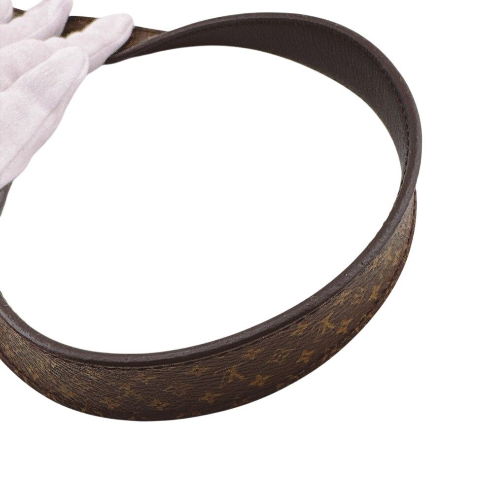 Louis Vuitton Ceinture Maltier 25 Monogram Canvas Belt Brown 80/32 Bag — view 7