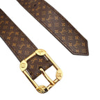 Louis Vuitton Ceinture Maltier 25 Monogram Canvas Belt Brown 80/32 Bag — view 5