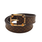 Louis Vuitton Ceinture Maltier 25 Monogram Canvas Belt Brown 80/32 Bag