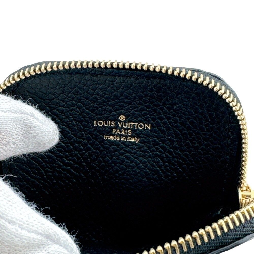 Louis Vuitton Porte Cles Pouch Key Ring Monogram Canvas Beige Keychain — view 8