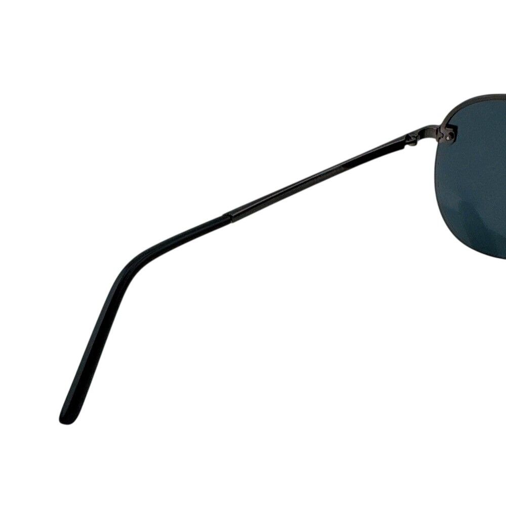 Louis Vuitton Sunglasses Clockwise Monogram Rimless Black Metal Acetate Eyewear — view 5