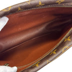 Louis Vuitton Nile Monogram Shoulder Bag Leather Brown — view 8
