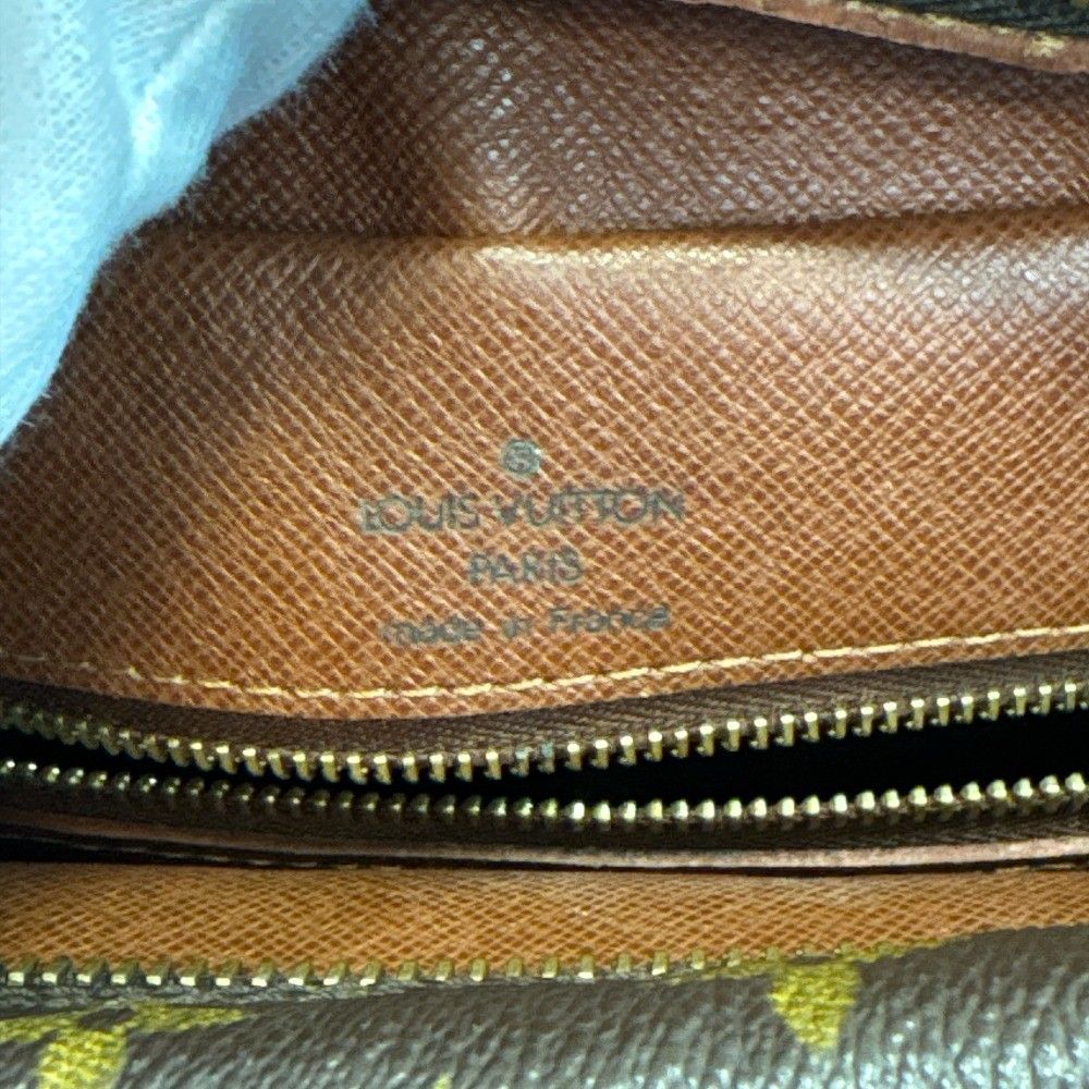 Louis Vuitton Nile Monogram Shoulder Bag Leather Brown