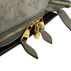 Louis Vuitton Mahina Selene MM 2-Way Shoulder Handbag Gray Leather — view 4