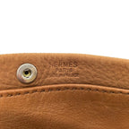 Hermes Shoulder Bag Tudo Light Brown Leather — view 8