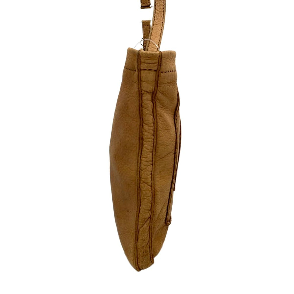 Hermes Shoulder Bag Tudo Light Brown Leather — view 2