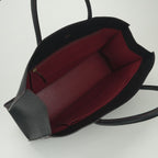 Hermes White Bus GM Tote Fjord Noir Rouge Vif Rougevif Black Red Gold Handbag — view 8