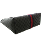 Gucci the Hacker Project Medium Tote Web Stripe Black — view 4