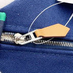 Hermes Handbag Brid-a-brac GM Blue Cotton — view 8
