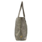 Prada Tote Silver Leather — view 2