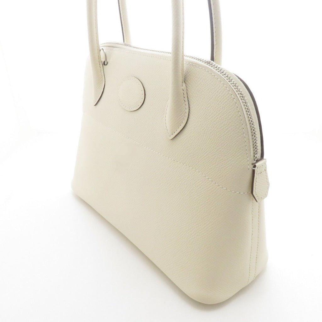 Hermes Bolide 27 Nata Silver Handbag Veau Epsom — view 2