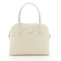 Hermes Bolide 27 Nata Silver Handbag Veau Epsom