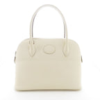 Hermes Bolide 27 Nata Silver Handbag Veau Epsom