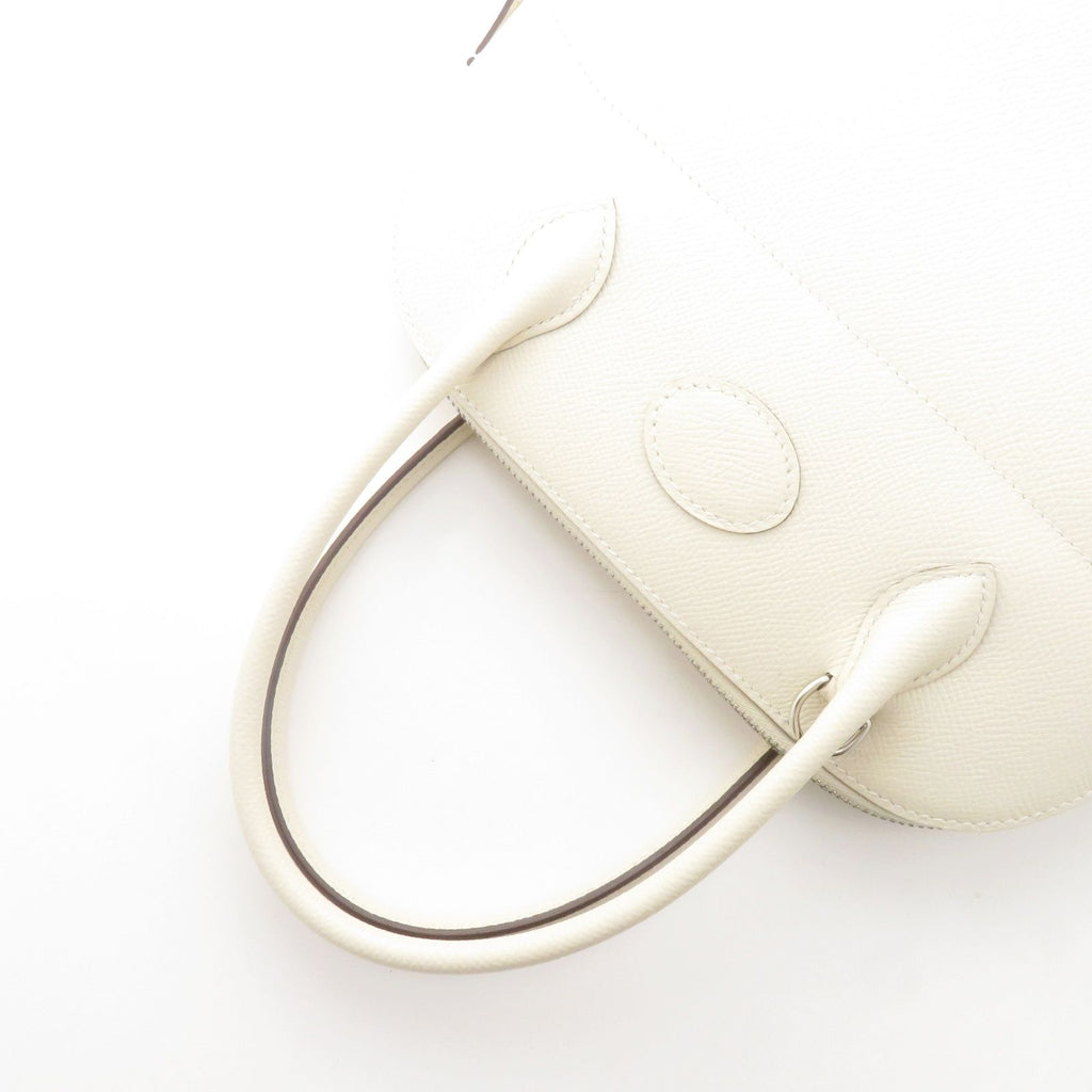 Hermes Bolide 27 Nata Silver Handbag Veau Epsom — view 4