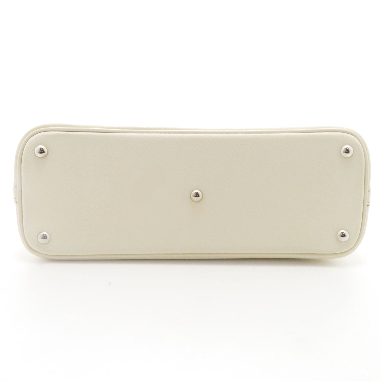 Hermes Bolide 27 Nata Silver Handbag Veau Epsom — view 5