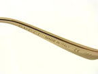 Gucci Sunglasses Interlocking G Web Stripe Gold Navy Red Metal Eyewear — view 5