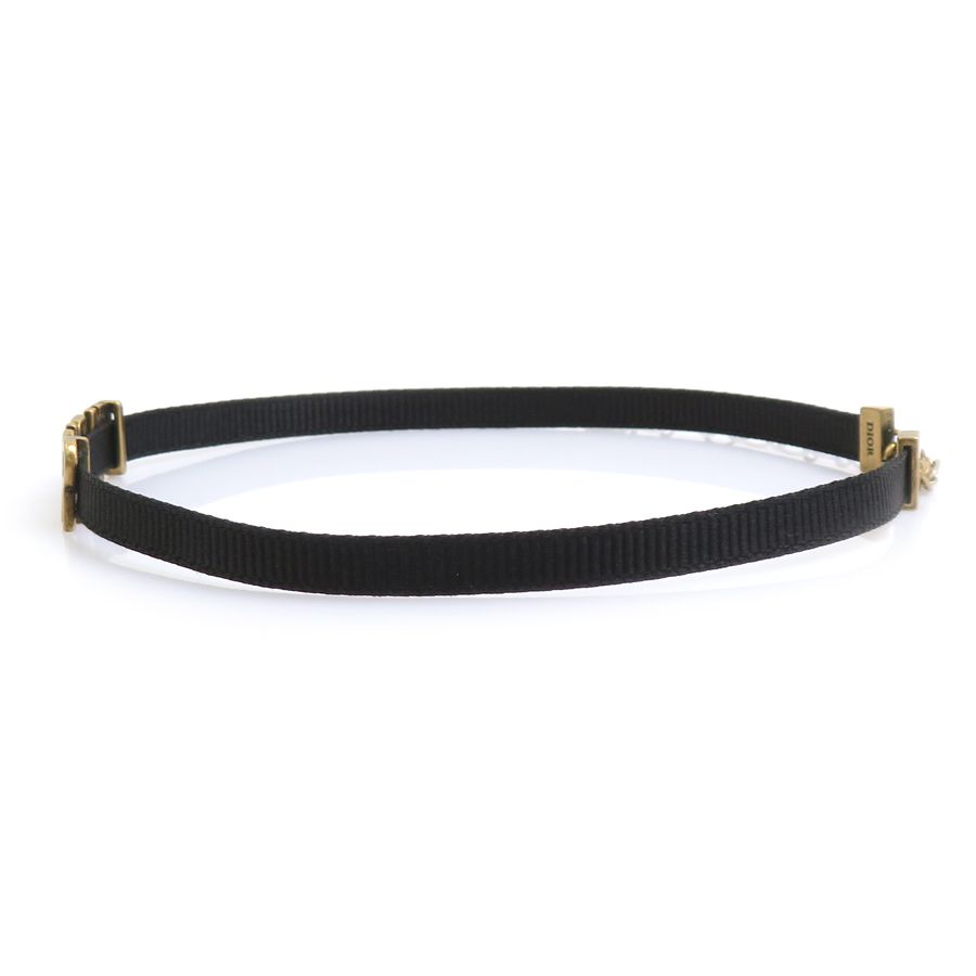 Dior Choker Necklace Gold — view 4