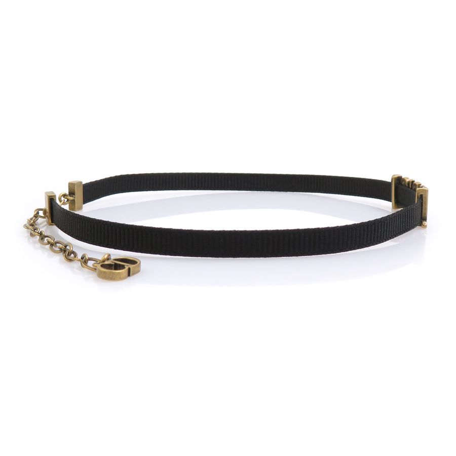 Dior Choker Necklace Gold — view 2