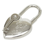 Hermes Heart Fantasy Charm Pendant Silver Metal