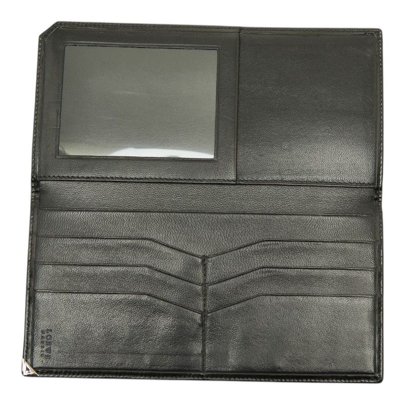 Loewe Anagram Wallet Black Leather — view 6