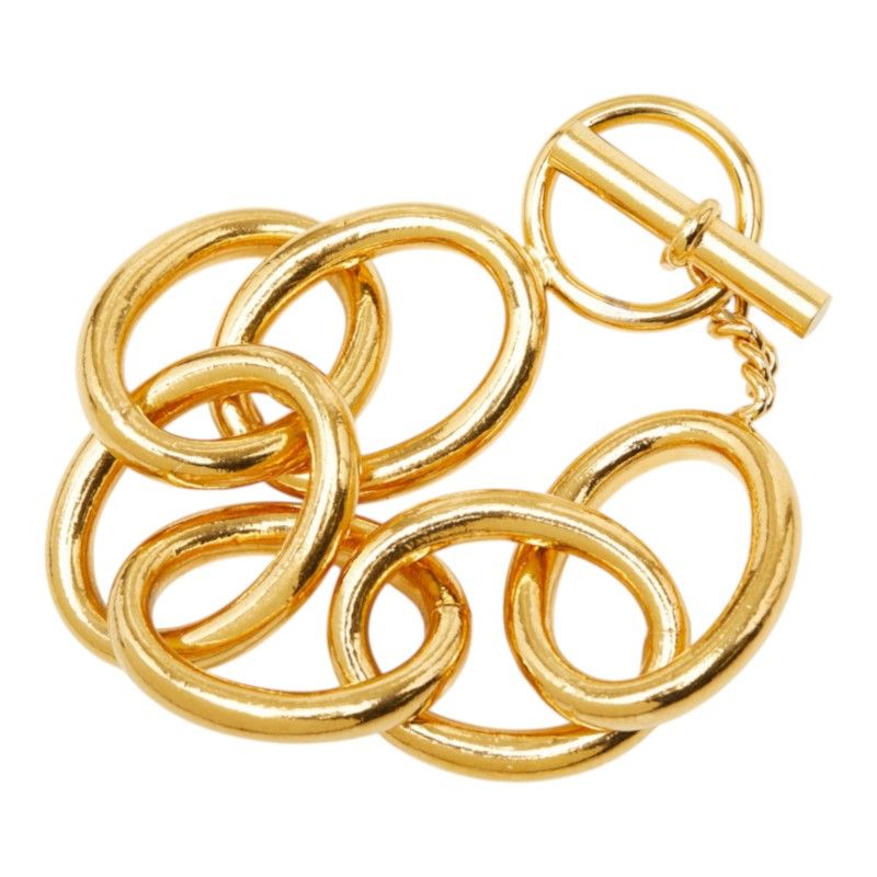 Chanel Chain Bracelet Gold Plated