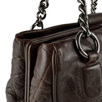 Chanel Handbag Brown — view 7