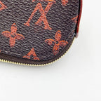 Louis Vuitton Pen Case Trousse Elisabeth Brown Monogram Cat Glam Gold — view 6