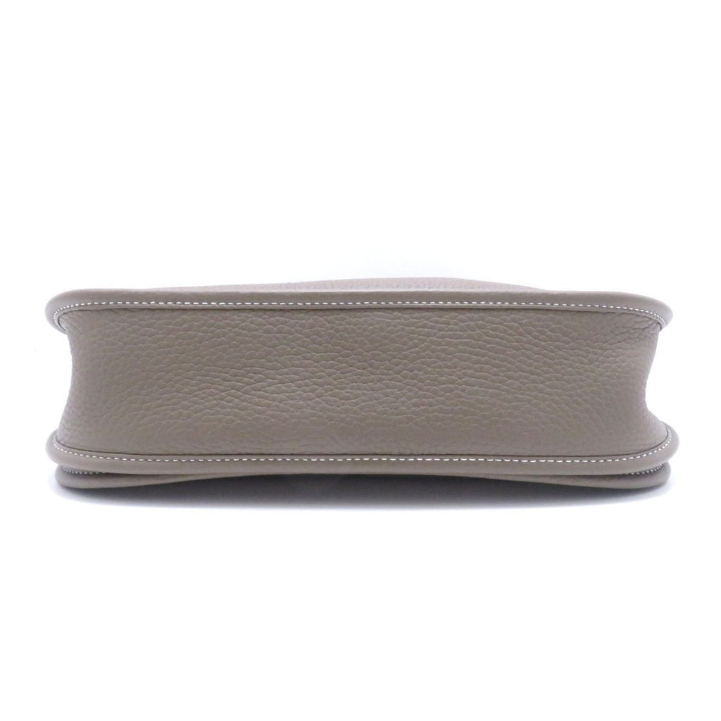 Hermes Evelyne Iiipm Etoupe Silver Shoulder Bag Taurillon Clemence — view 3