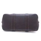 Hermes Garden Party PM Natural Dark Brown Silver Canvas Tote — view 3