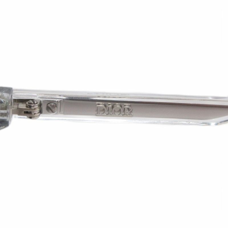 Dior Oblique Sunglasses Clear Frame Eyewear — view 7