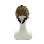 Gucci Baseball Cap Hat Logo Canvas GG Pattern L Brown — view 4
