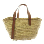 Loewe Basket Large Tote Logo Beige Brown — view 3