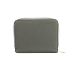 Celine Small Zip Wallet Zip Around Coin Purse Leather Gray — view 2