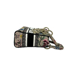 Dior Lady D-lite Mini Logo 2-Way Shoulder Bag Beige — view 6
