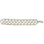 Hermes Vintage Twisted Rope Bracelet Silver 800 Bangle — view 5