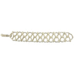Hermes Vintage Twisted Rope Bracelet Silver 800 Bangle — view 6