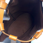 Louis Vuitton Randonnee PM Monogram Leather Brown Light Shoulder Bag Gold — view 3