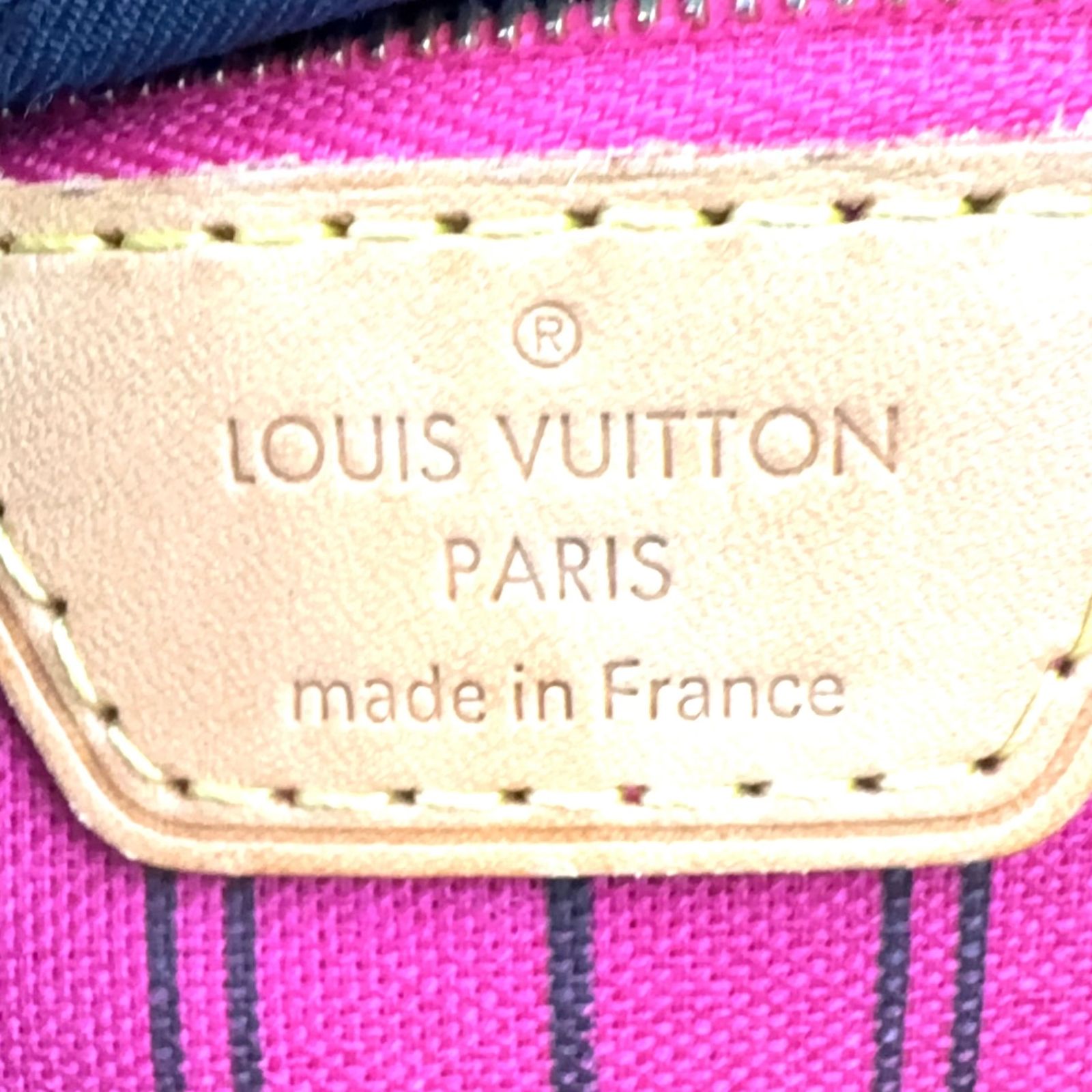 Louis Vuitton Neverfull PM Monogram Leather Brown Light Tote Gold — view 4