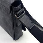 Louis Vuitton District PM NM Monogram Eclipse Leather Black Shoulder Bag Silver — view 6