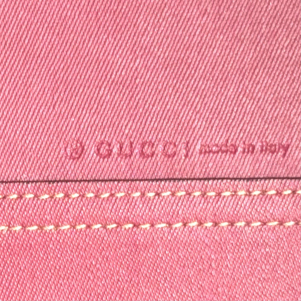 Gucci GG Supreme Leather Beige Bordeaux Tote — view 4