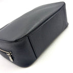 Louis Vuitton Trousse Toilette GM Taiga Ardoise Leather Black Pouch Silver — view 5