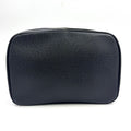 Louis Vuitton Trousse Toilette GM Taiga Ardoise Leather Black Pouch Silver