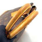 Louis Vuitton Alma PM Monogram Leather Brown Light Handbag Gold — view 8