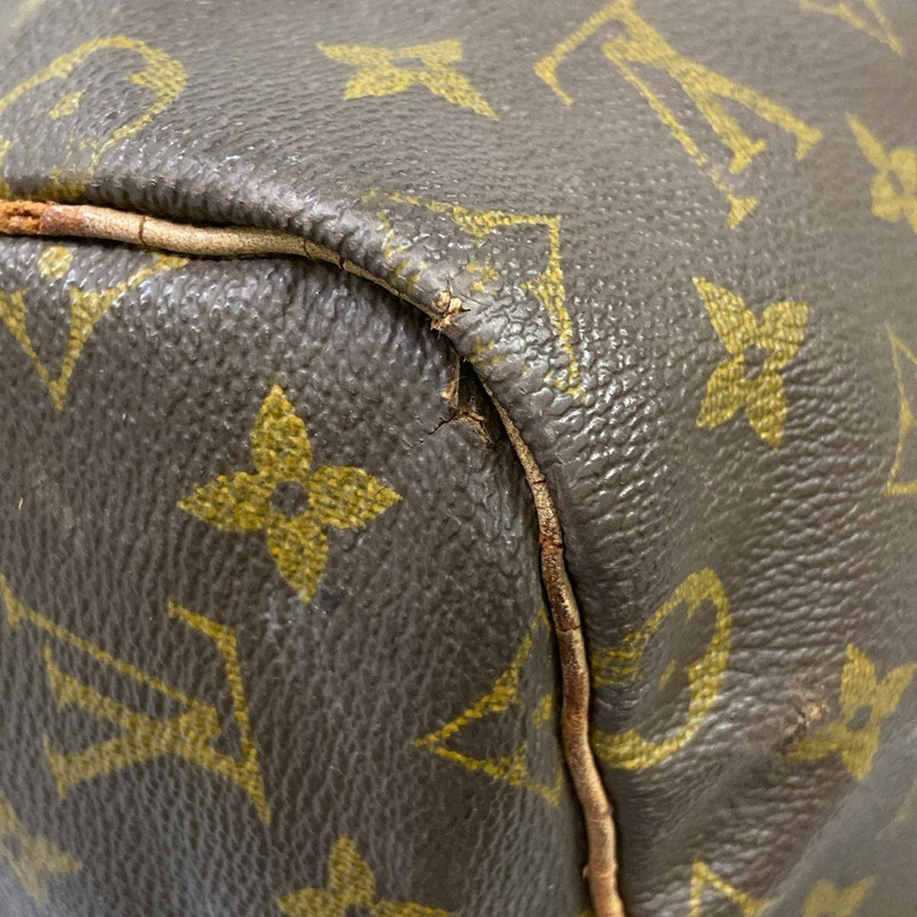 Louis Vuitton Boston Bag Monogram Keepall Bandouliere 55 — view 6